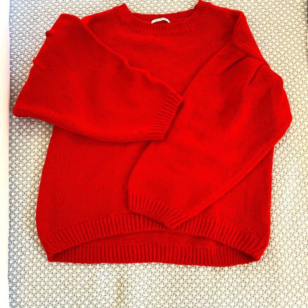 Vintage Zara Fancy Collection red sweater teens